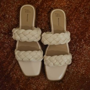 Women's size 10 Time and Tru Bone Sandals